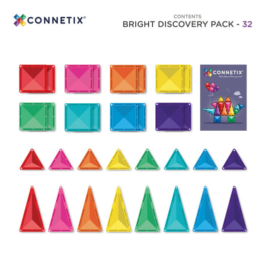 CONNETIX® Bright Discovery Pack 32 Teile