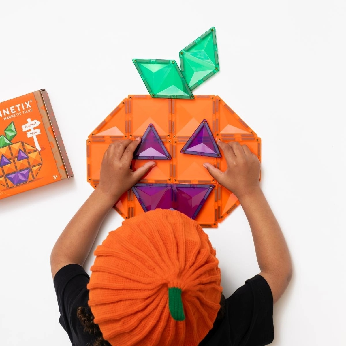 CONNETIX® Magnetbausteine Halloween Pumpkin Pack 17 Teile