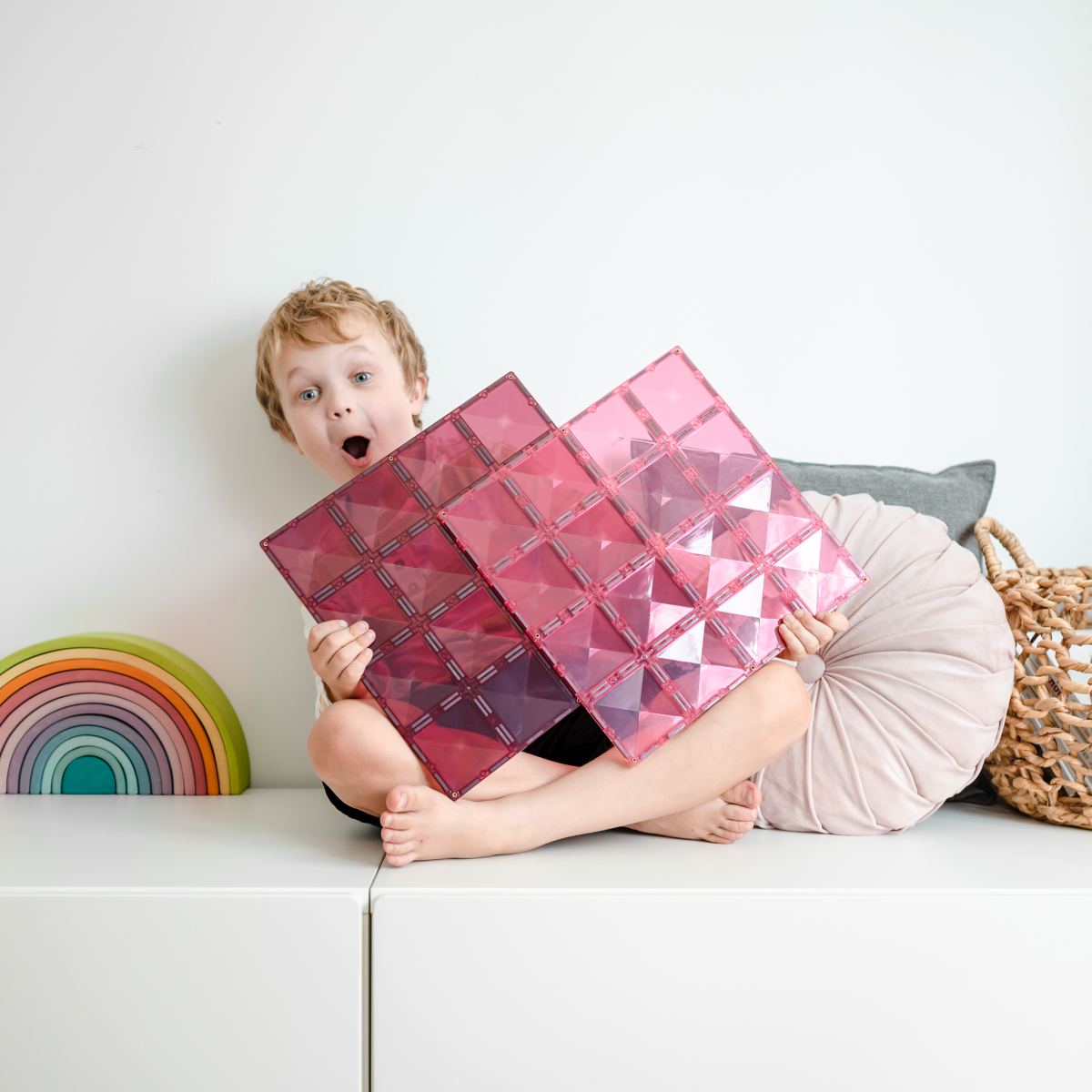 CONNETIX® Pink & Berry Base Plate 2-teilig