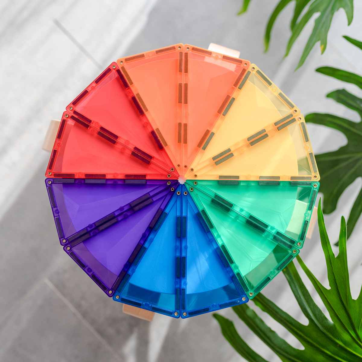 CONNETIX® Rainbow Geometry Pack 30-teilig