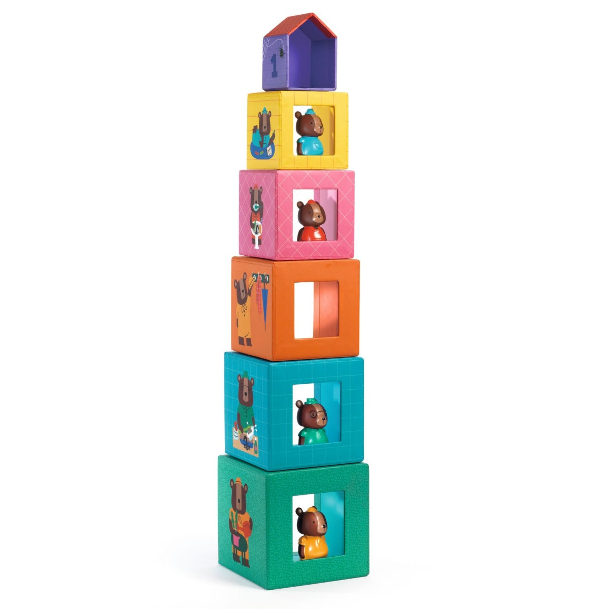 DJECO Stapel Spielzeug: TopaniHouse