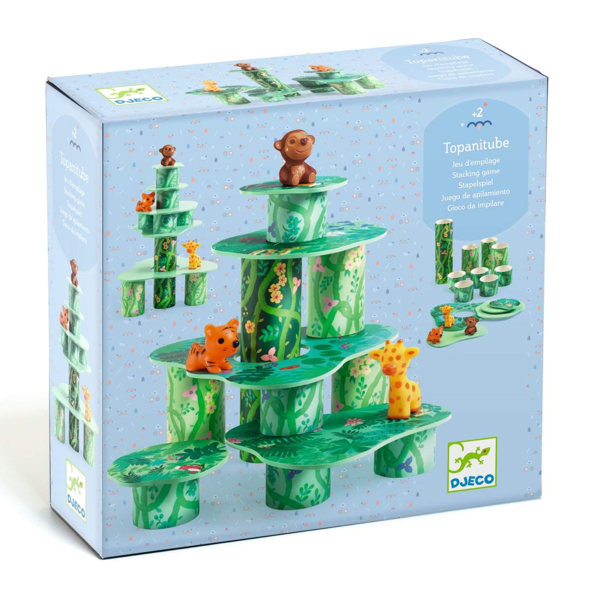DJECO Stapel Spielzeug: TopaniTube