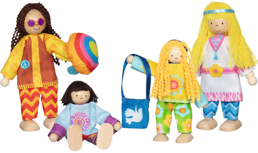 goki Biegepuppen Familie Love & Harmony