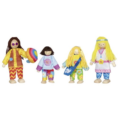 goki Biegepuppen Familie Love & Harmony