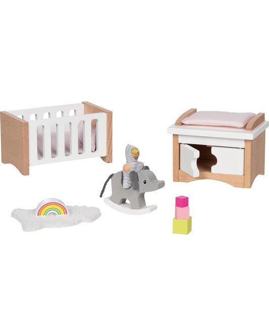 goki Puppenhausmöbel - Babyzimmer Style