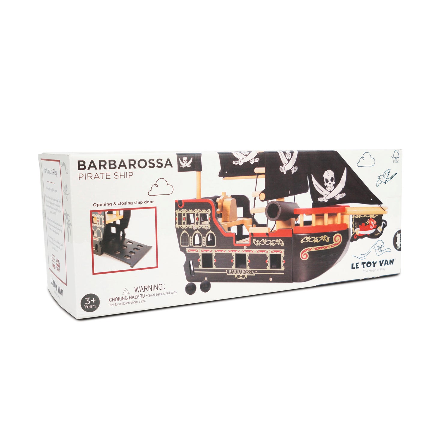 Le Toy Van Piratenschiff Barbarossa