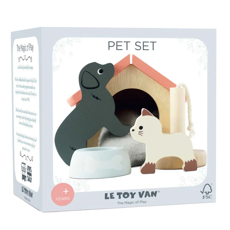 Le Toy Van Haustier-Set für das Puppenhaus (neues Design)