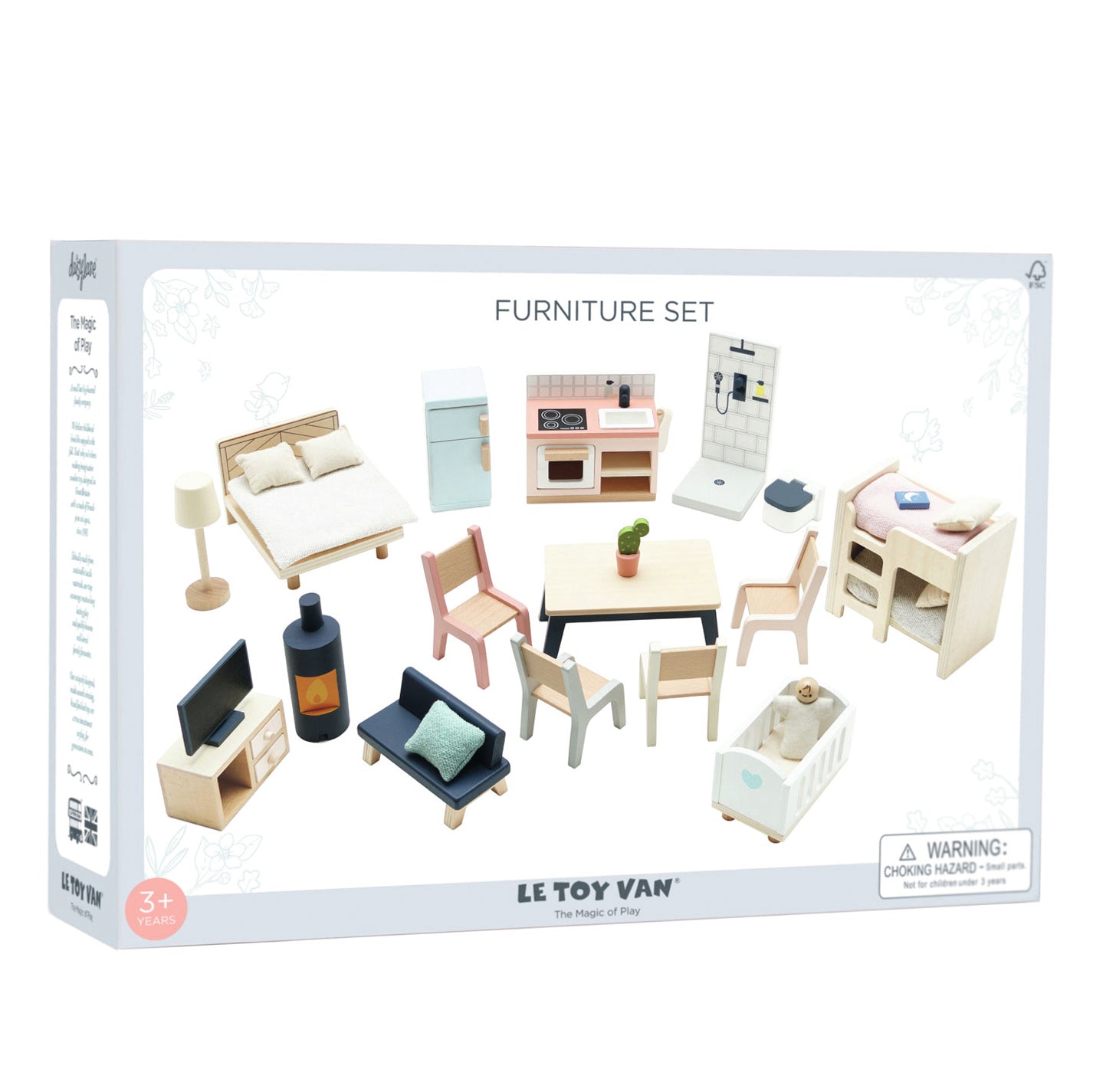 Le Toy Van Puppenhausmöbel - Starter Set (neues Design)