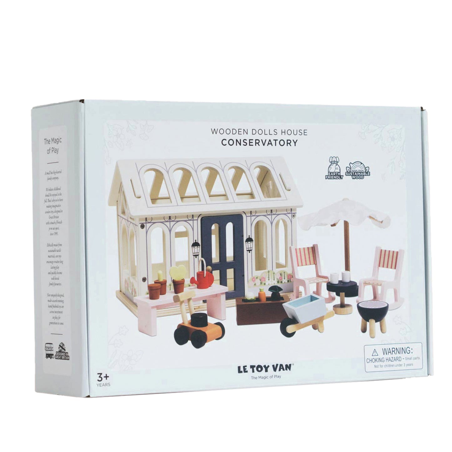 Le Toy Van Spieleset Wintergarten für Puppenhaus