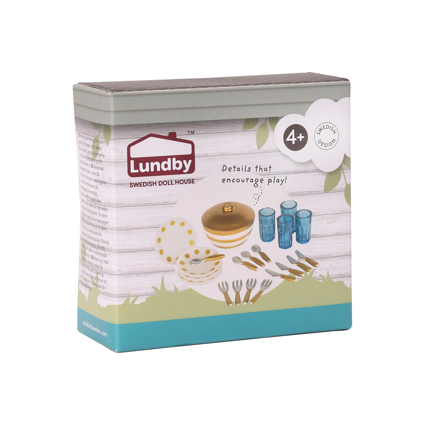 Lundby Geschirr und Besteck
