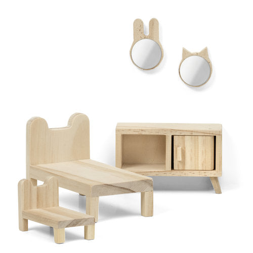 Lundby Do-it-yourself/Bastel Schlafzimmer-Set