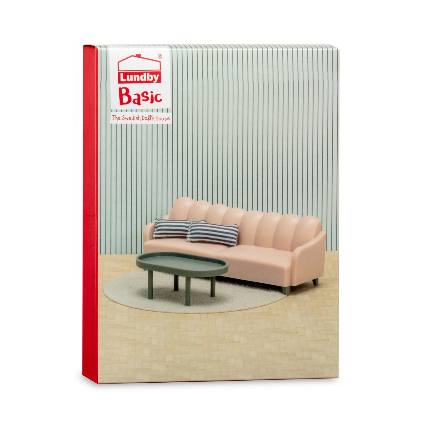 Lundby Basic Wohnzimmer-Set