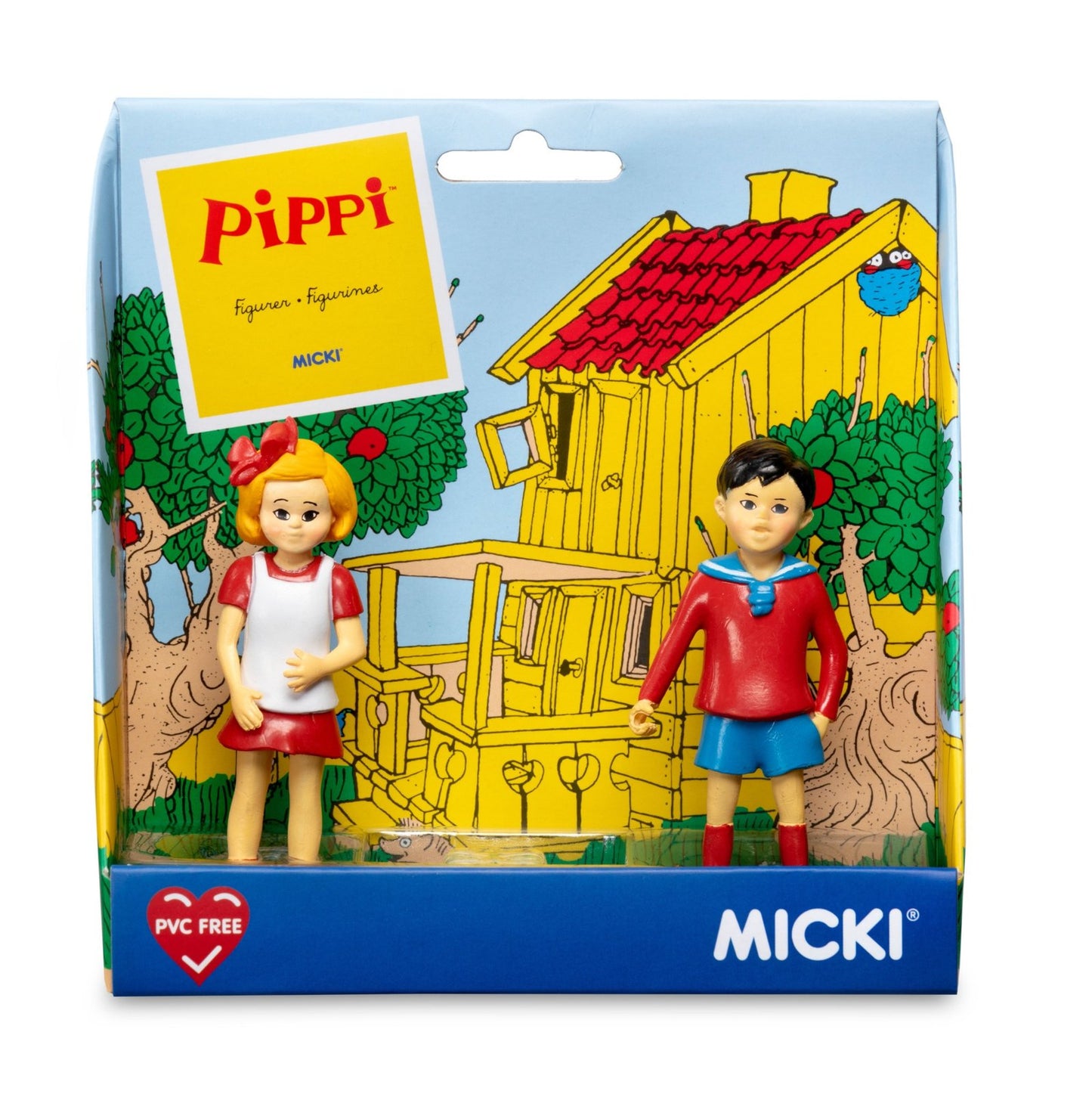 Pippi - Tommy & Annika Figurenset