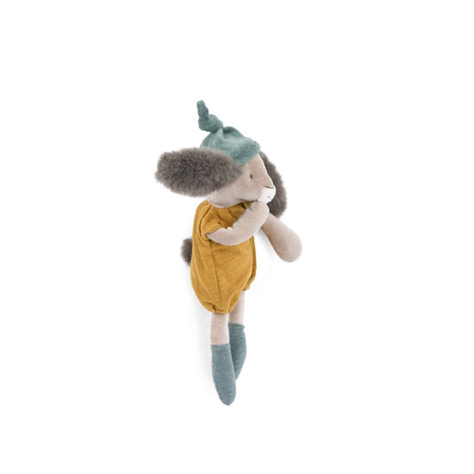 Moulin Roty Plüschtier Trois Lapin kleines Kaninchen ocker