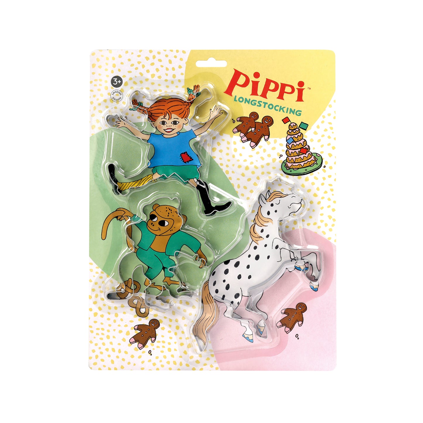 Pippi - Backförmchen aus Edelstahl - Ausstechförmchen
