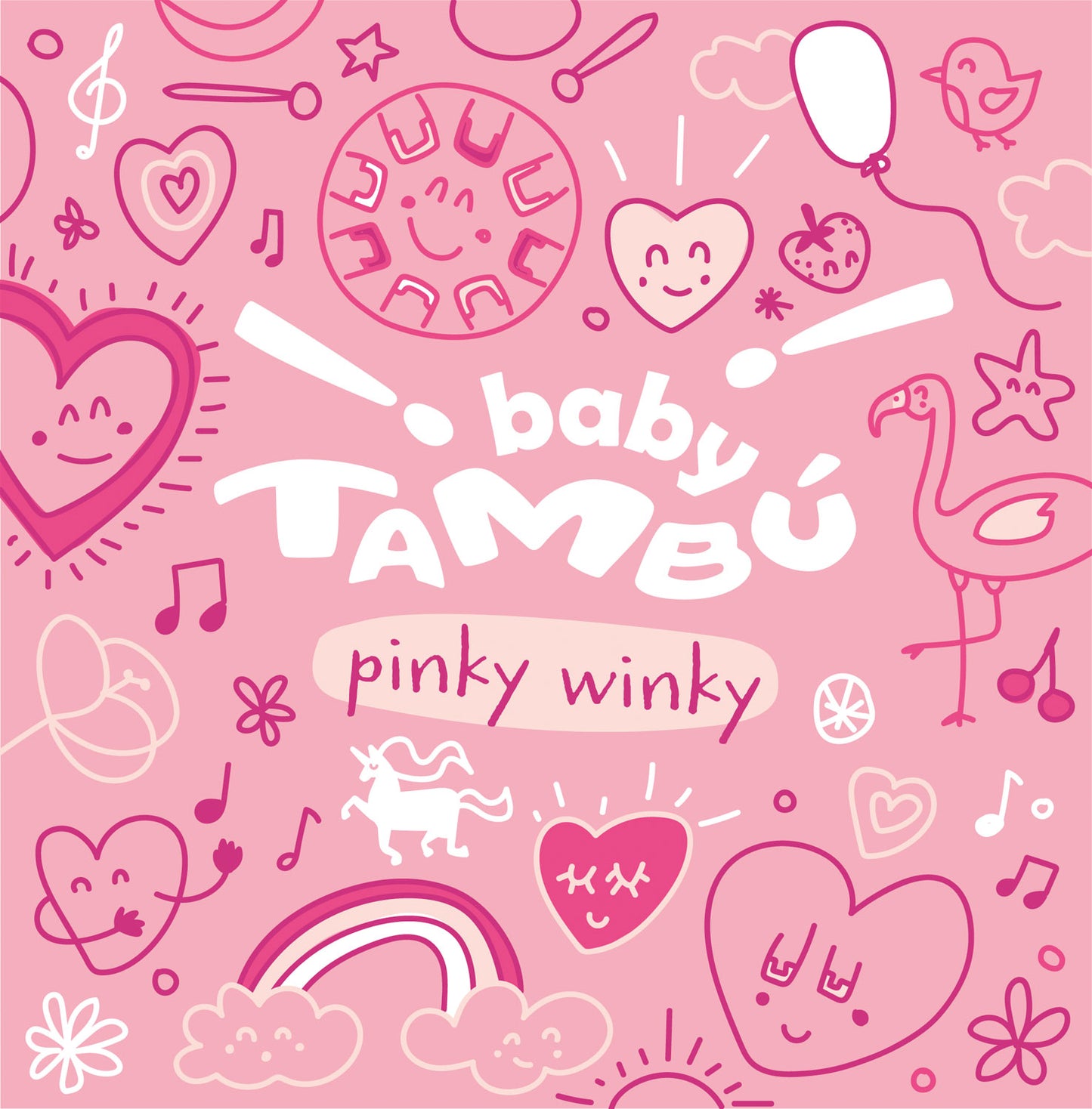 Tambu - Pinky Winky (Pink) - Zungentrommel klein