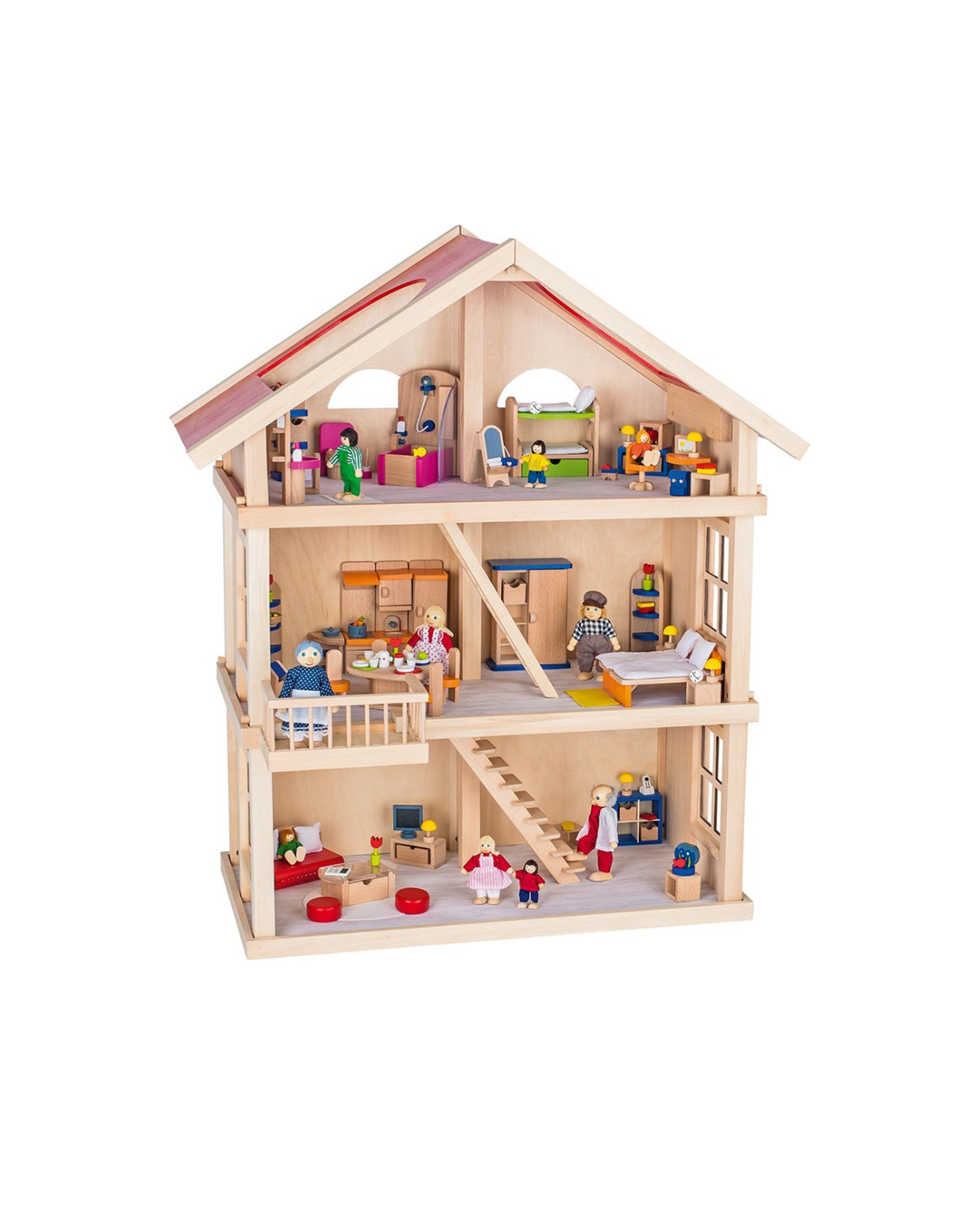 goki Puppenhaus mit 3 Etagen