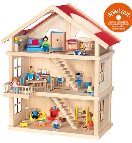 goki Puppenhaus mit 3 Etagen