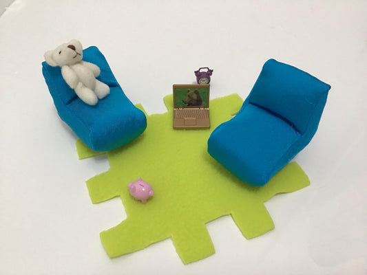 Lundby Smaland Teenager Zimmer-Set