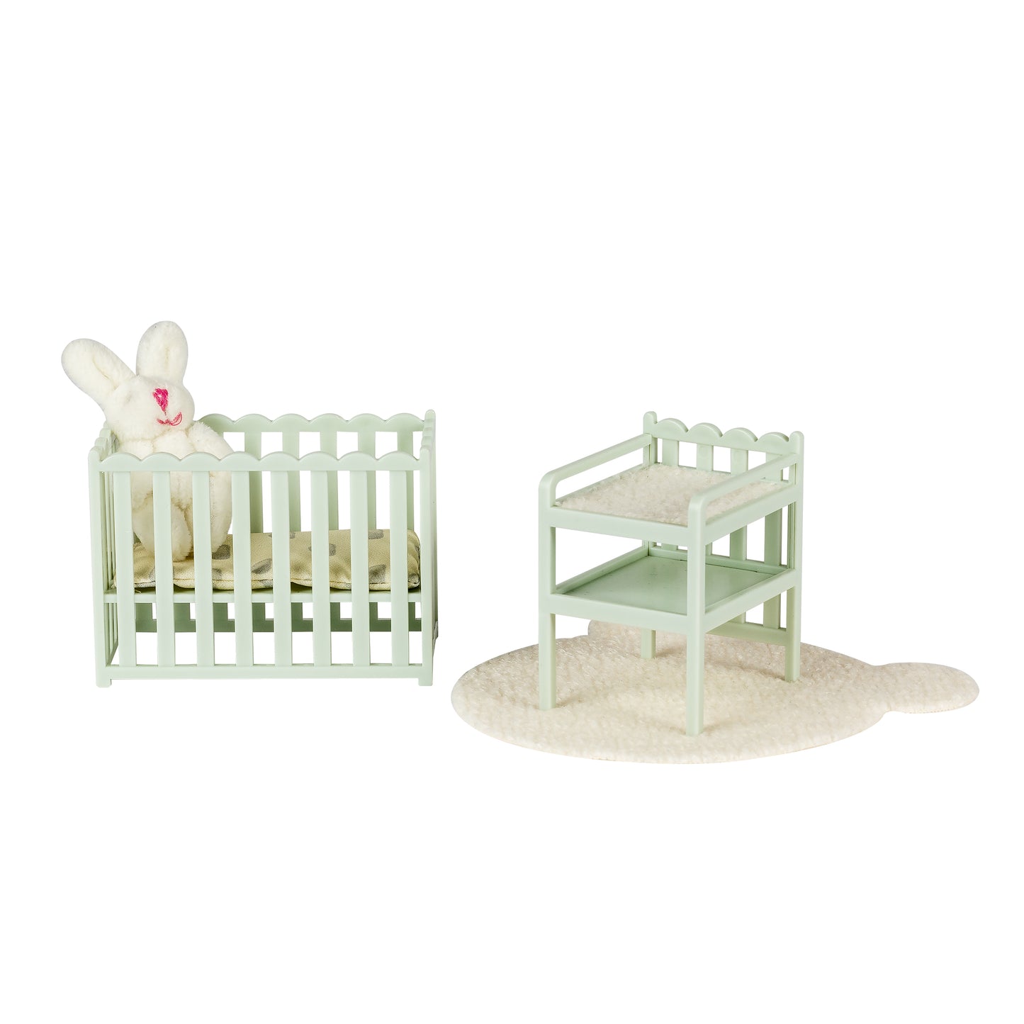Lundby Gitterbett & Wickeltisch