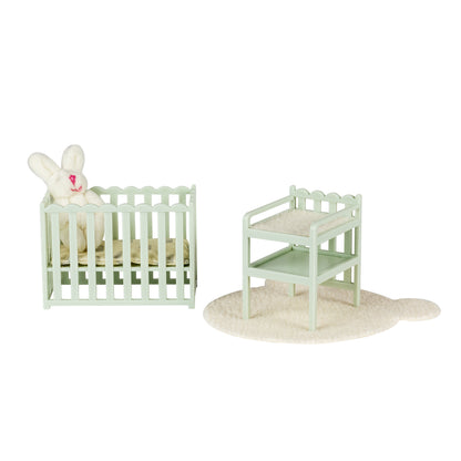 Lundby Gitterbett & Wickeltisch