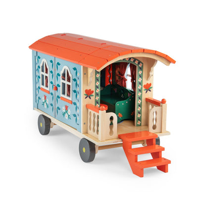 Moulin Roty Minouchkas Wohnwagen aus Holz