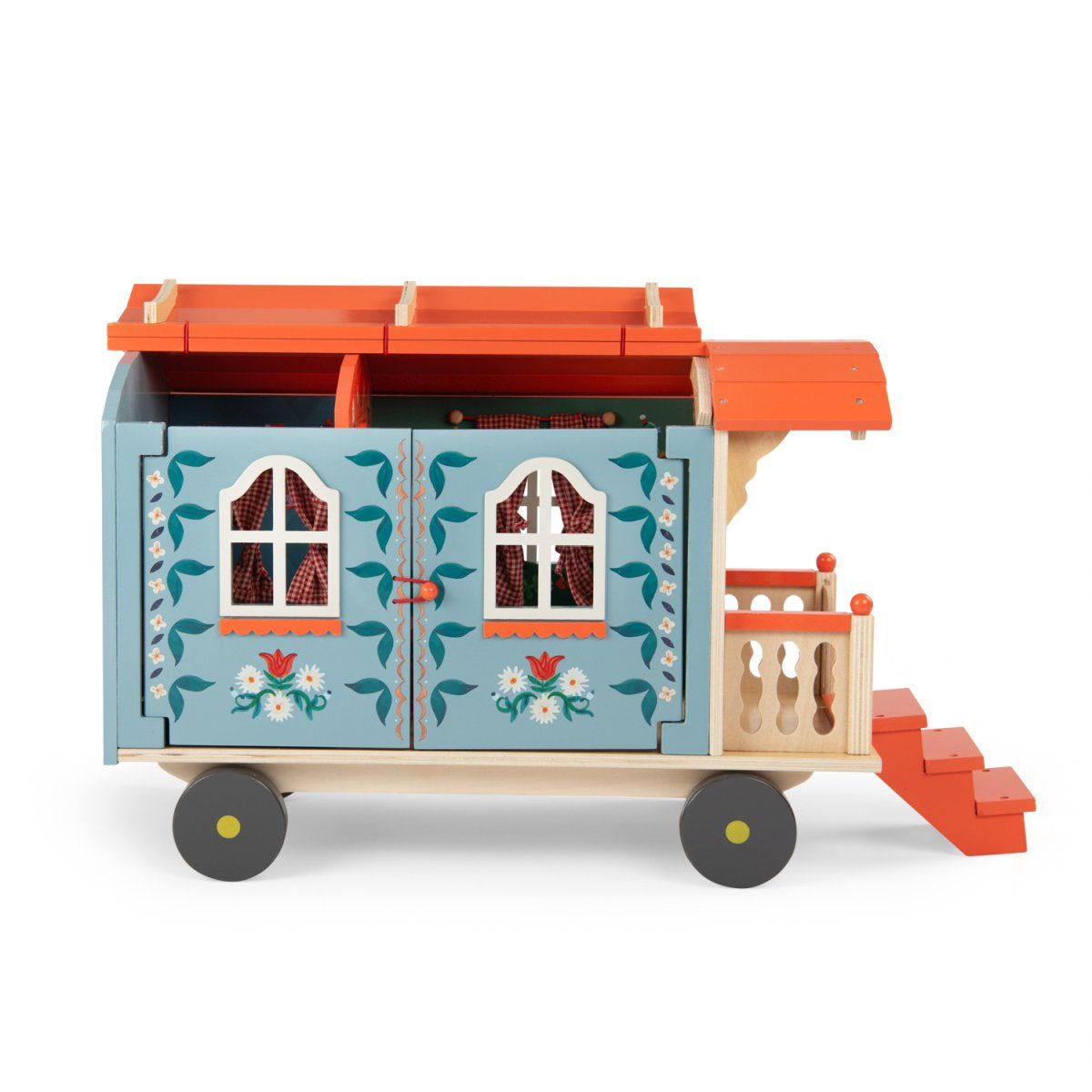 Moulin Roty Minouchkas Wohnwagen aus Holz