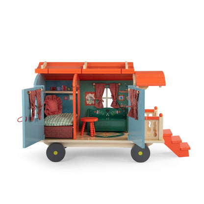 Moulin Roty Minouchkas Wohnwagen aus Holz
