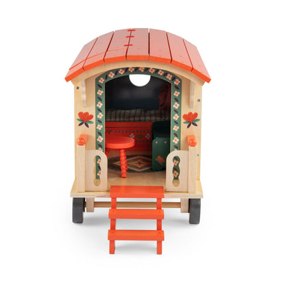 Moulin Roty Minouchkas Wohnwagen aus Holz