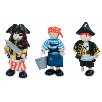 Le Toy Van Piraten-Set für das Piratenschiff Barbarossa