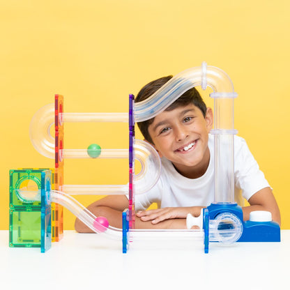 CONNETIX® Magnetbausteine Ball Run Launcher Pack 47 Teile