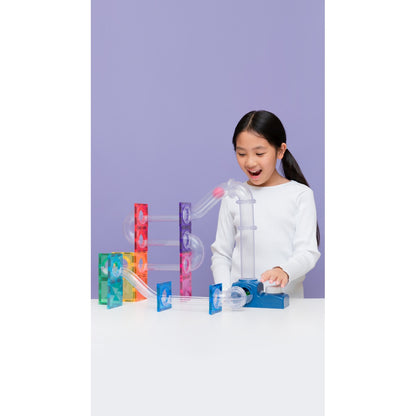 CONNETIX® Magnetbausteine Ball Run Launcher Pack 47 Teile