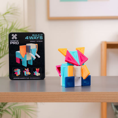 CONNETIX® Magnetbausteine Pro Build-It Animals 30 Teile