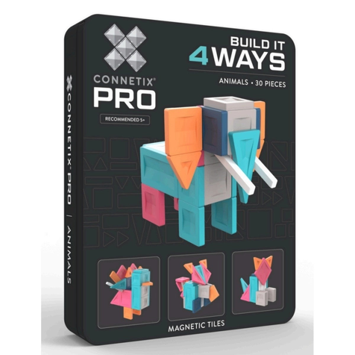 CONNETIX® Magnetbausteine Pro Build-It Animals 30 Teile