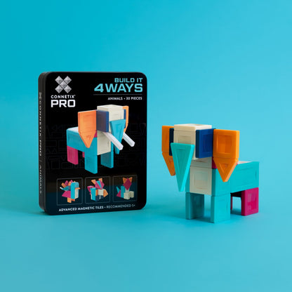 CONNETIX® Magnetbausteine Pro Build-It Animals 30 Teile