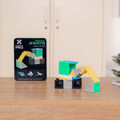 CONNETIX® Magnetbausteine Pro Build-It Vehicles 30 Teile