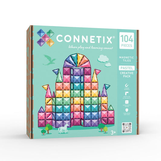 CONNETIX® Pastel Creative Pack 104 Teile