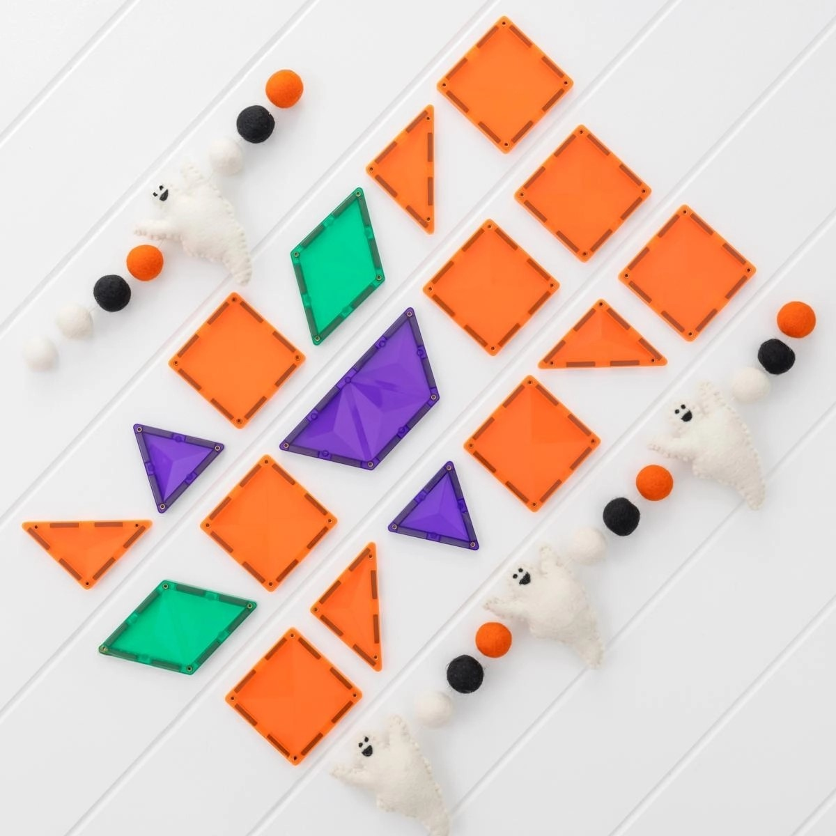 CONNETIX® Magnetbausteine Halloween Pumpkin Pack 17 Teile