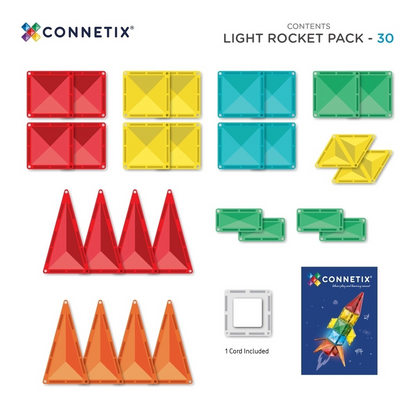 CONNETIX® Light Rocket Pack 30-teilig