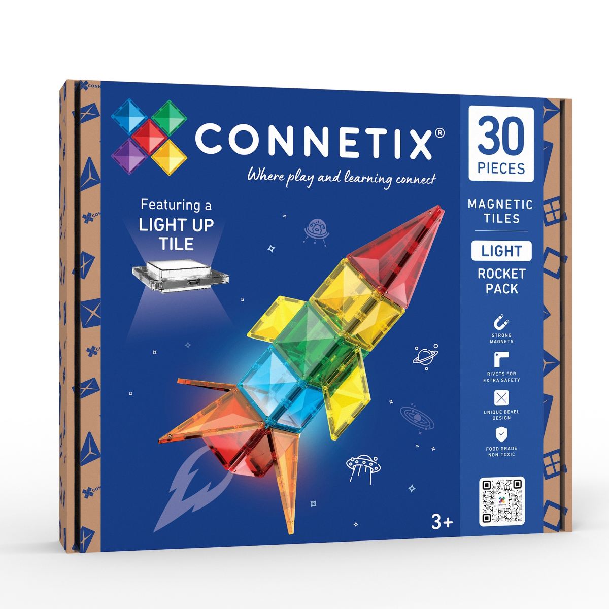 CONNETIX® Light Rocket Pack 30-teilig