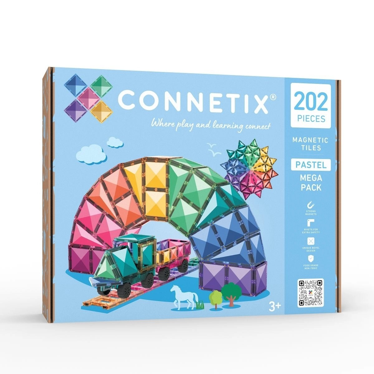 CONNETIX® Pastel Mega Pack 202-teilig -neu (2026)
