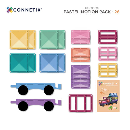 CONNETIX® Pastel Motion Pack 26 Teile