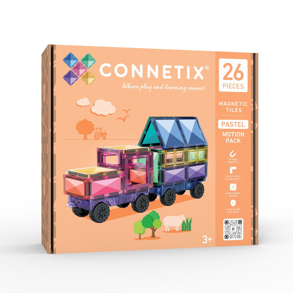 CONNETIX® Pastel Motion Pack 26 Teile