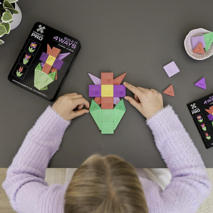 CONNETIX® Pro Build-It Flower Set 21 Teile