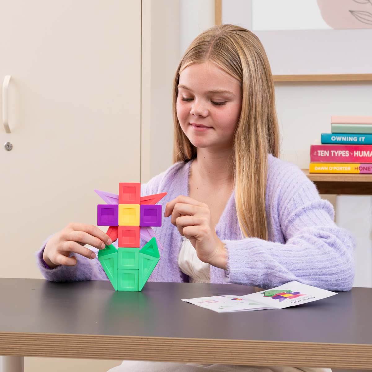 CONNETIX® Pro Build-It Flower Set 21 Teile