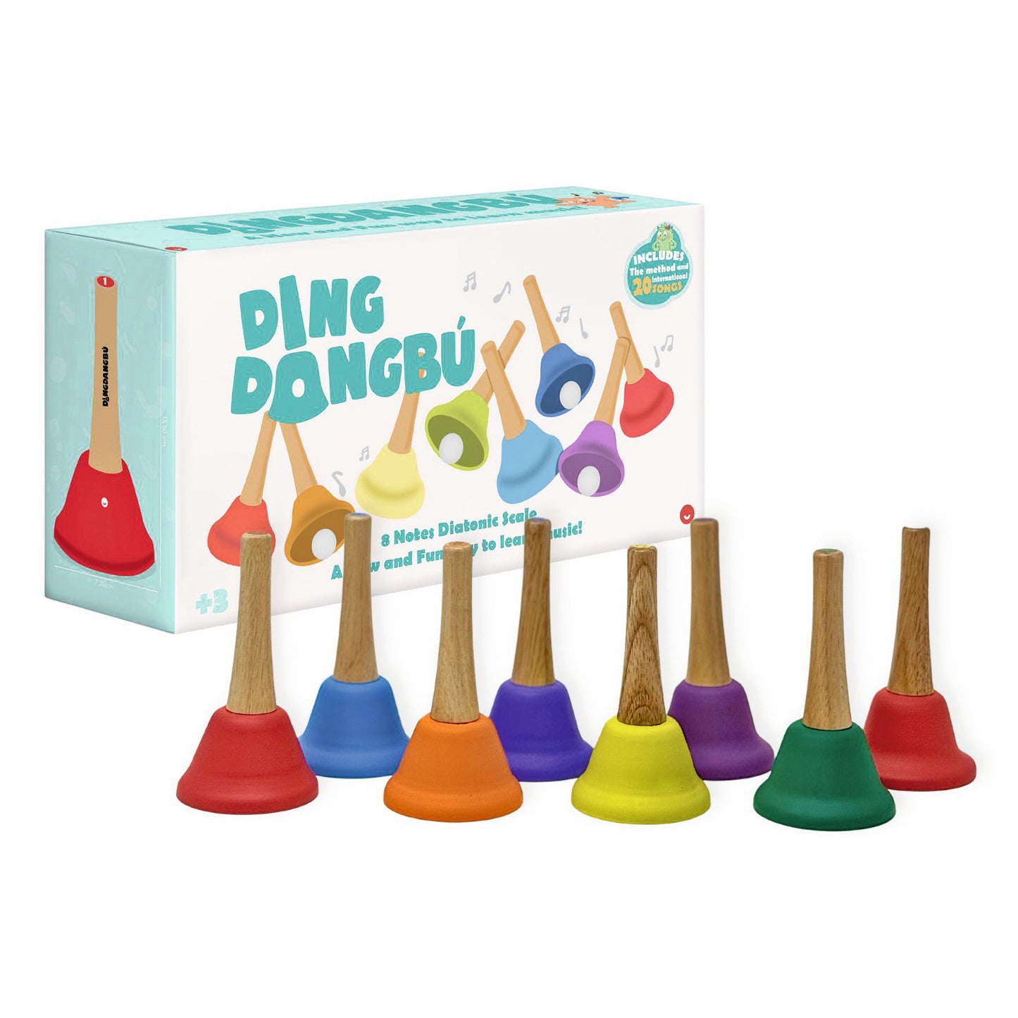 Dingdangbu Bells – Handglocken (8 Töne)