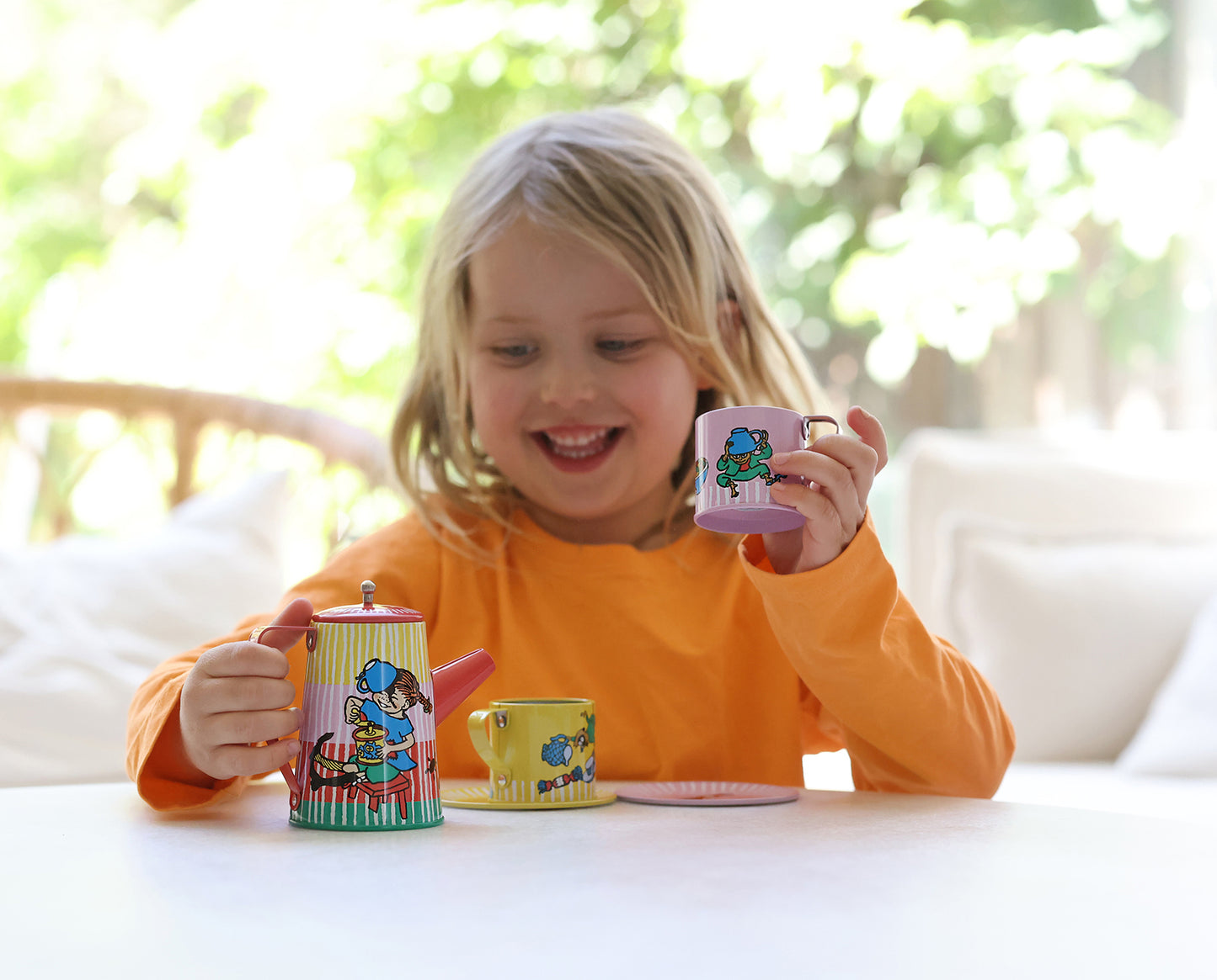 Pippi - Teeservice -Spielgeschirrset