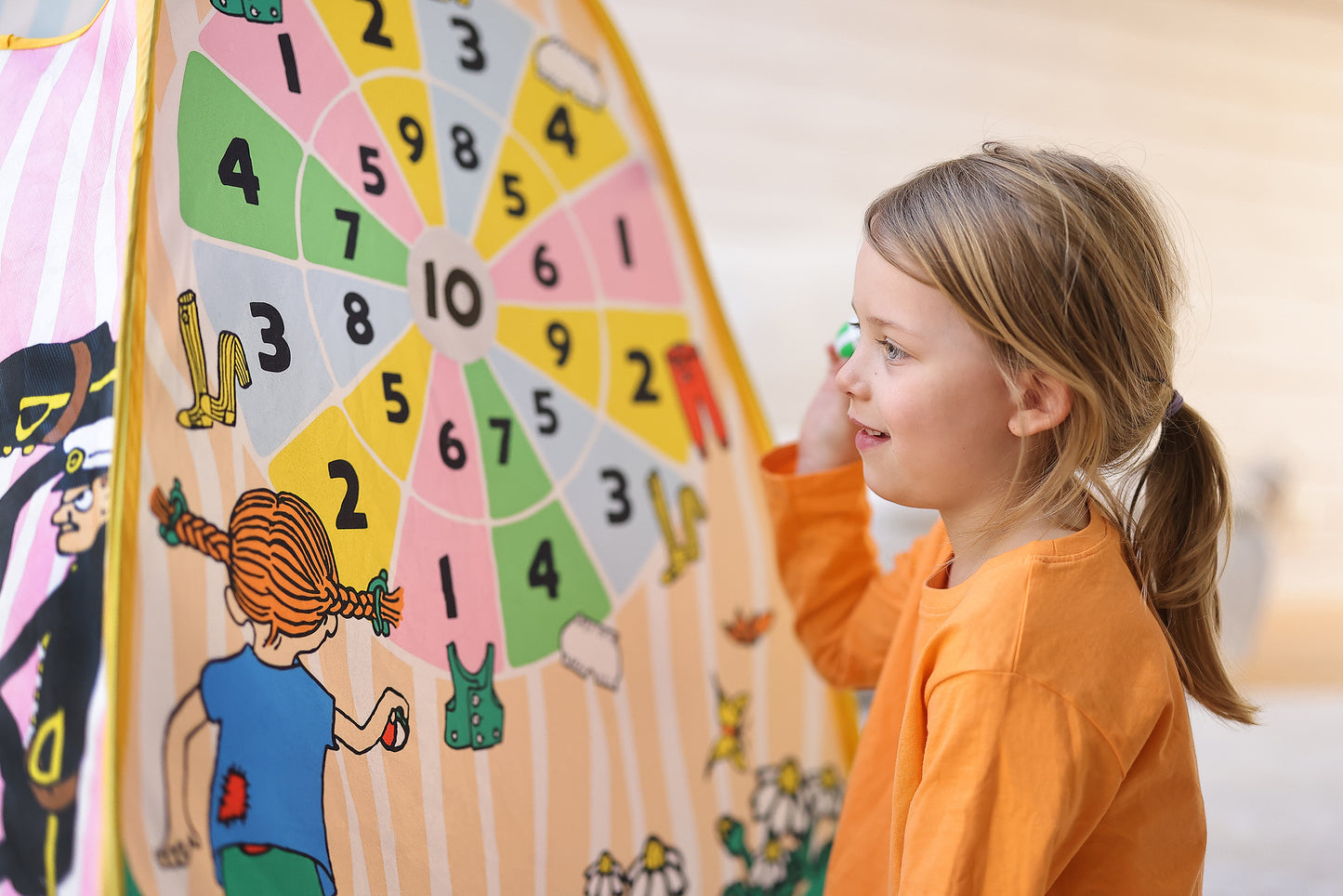 Pippi - Aktivitätenzelt POP-UP