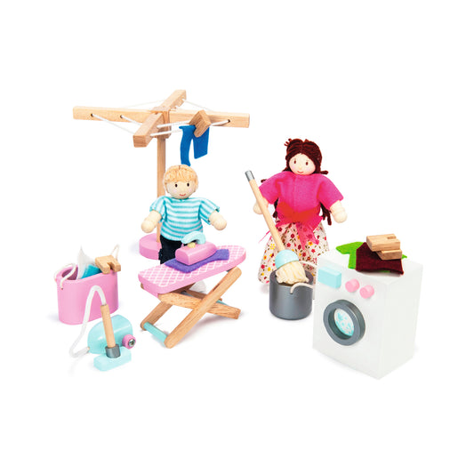 Le Toy Van Puppenhausmöbel - Waschraum-Set