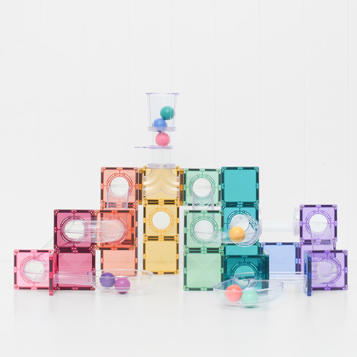 CONNETIX® Pastel Ball Run Pack 114 Teile